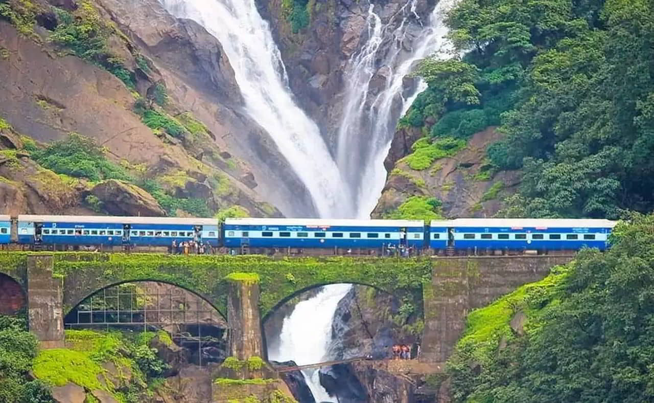 Dudhsagar Falls 2 - Mangalore Holidays